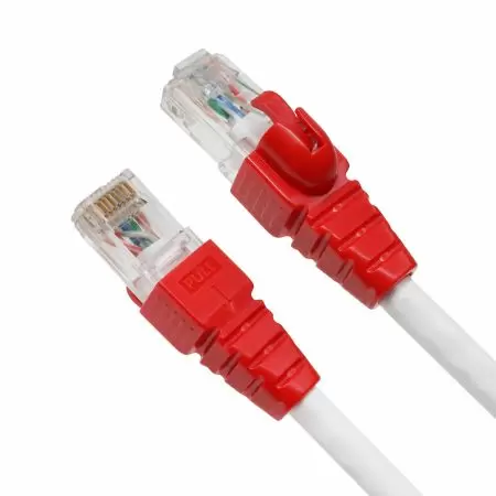 26 AWG 8P8C LSZH Könnyen Kihúzható RJ45 Patch Kábel