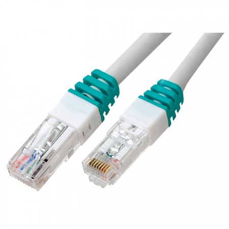 Cable de conexión OEM de colores Cat 6A UTP de calibre 24 AWG 8P8C