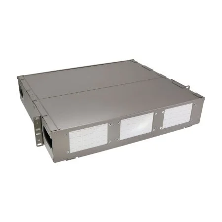 Bi-Directional Sliding LGX Fiber Patch Panel - 1U Bi-Directional Sliding LGX Fiber Patch Panel