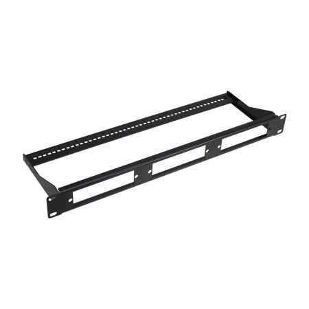 Modular 1U fiber panel with LGX slots for datacenters