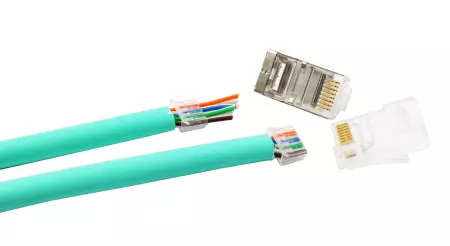 RJ45 Modulat Plug With Load Bar Assembly Step 3