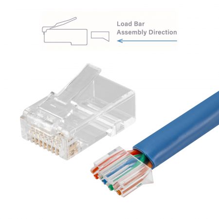 Conector RJ45 Cat6 8P8C UTP