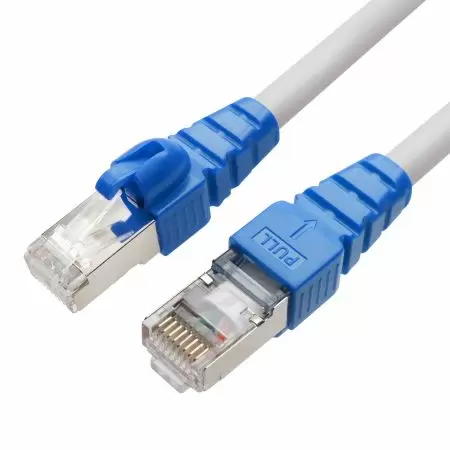 Cat.6 SSTP 26 AWG Easy Patch Cord - Cat 6 SFTP RJ45 8P8C Easy Pull Out Patch Cord