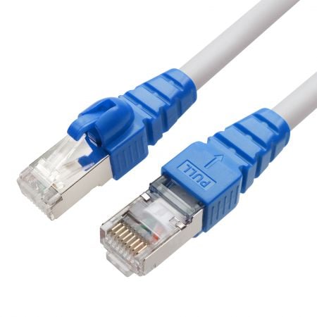Cat.6 SSTP 26 AWG 쉽게 당길 수 있는 패치 코드