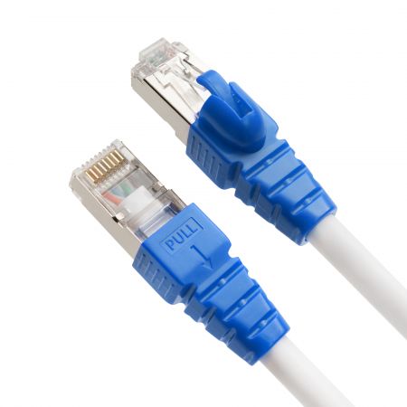 Cat 6 26 AWG Patch Cord for Easy Pull from High Density Patch Panel