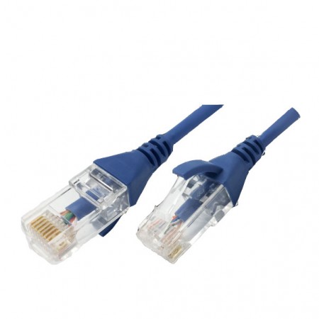 Cat.6 UTP 28 AWG Patch Cord - Unshielded 28AWG Slim Patch Cable With PVC Or LSZH Jacket