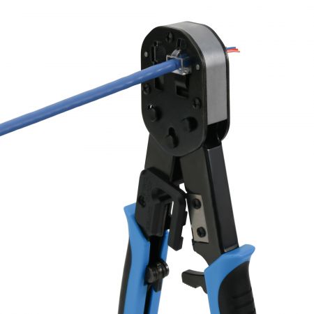 Terminación de enchufe Paa-Thru de categoría 6