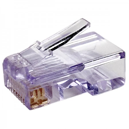 CONECTOR UTP CAT5E COLOR MORADO