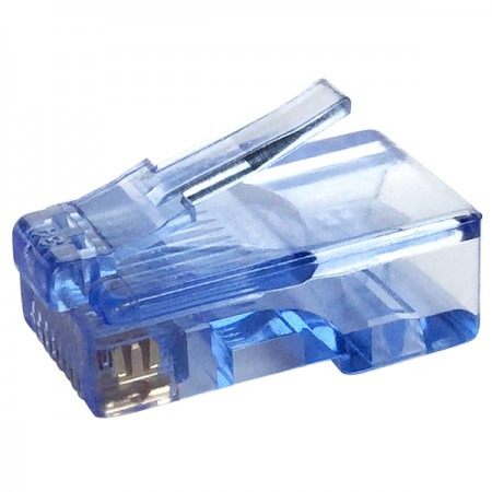 CONECTOR UTP CAT5E COLOR AZUL