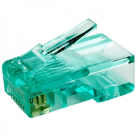 ENCHUFE UTP CAT5E COLOR VERDE