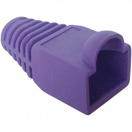 Фиолетовый защитный колпачок для разъема RJ45 8P8C
