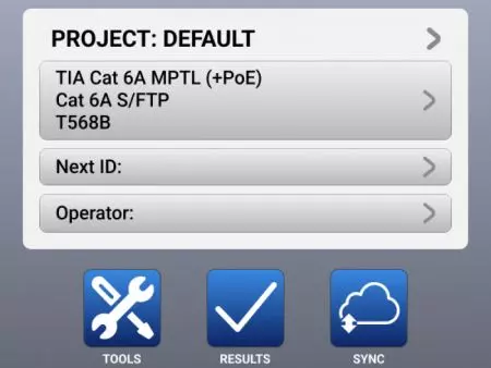 1. Zorg ervoor dat de testlimiet "MPTL (+POE)" of "MPTL" is