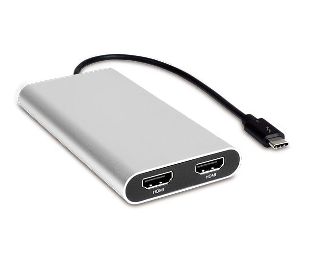 USB-C Universal Dual 4K Adapter with two-bracket design – Docking ...