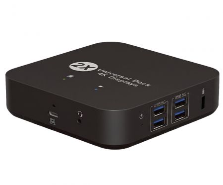 USB-C 12 合 1 雙 4K HDMI 通用型迷你擴充基座 - USB-C 12 合 1 雙 4K HDMI 通用型迷你擴充基座 DUD7460