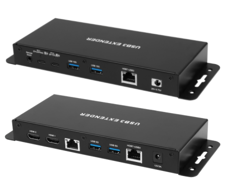 USB 3.0 KVM एक्सटेंडर - USB 3.0 KVM एक्सटेंडर HUV6602