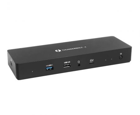 1× Thunderbolt port and 2× DP output, Dual 4K60 displays
