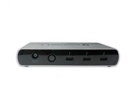Thunderbolt™ 4 / USB4 4-in-1 Compact Dock - Thunderbolt™ 4 / USB4 4-in-1 Compact Dock, utilizing Thunderbolt™ 4 technology.
