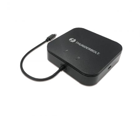 Thunderbolt™ 3 Mini Dock - Thunderbolt™ 3 Mini Dock DBC15A0 utilizing Thunderbolt 3 technology.