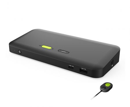 USB-C KVM Dual Source Share Dock - Share the power: Two laptops share a total power delivery of 130W