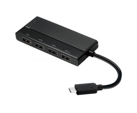 USB-C To 4-Port Hub With PD Charging - USB-C To 4-Port Hub With PD Charging HUC1050
