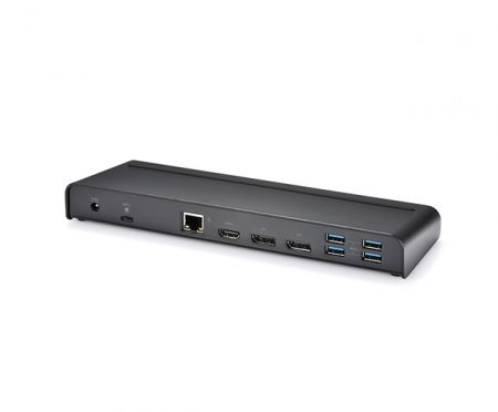 USB-C Triple 4K Dock PD60W 5K60 DP K-Lock Design - USB-C Triple 4K Dock PD60W 5K60 DP K-Lock Design DUD1571