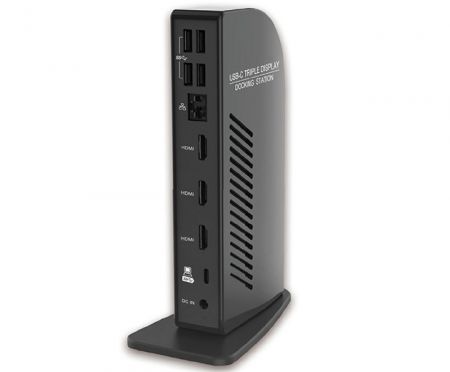 4x USB-A and 1x USB-C downstream ports for abundant connections