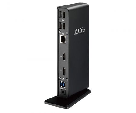 Multi-I/O for USB devices, LAN connectivity, Video and Audio ports