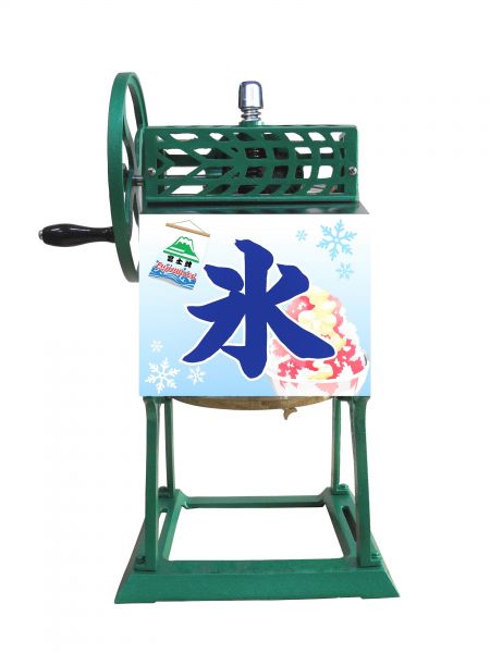 手動刨冰機 背面