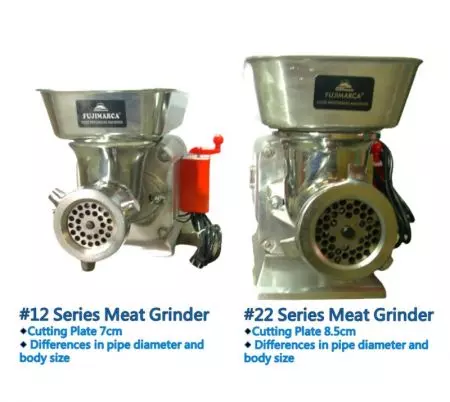 Comparar los molinillos de carne 801 y 802