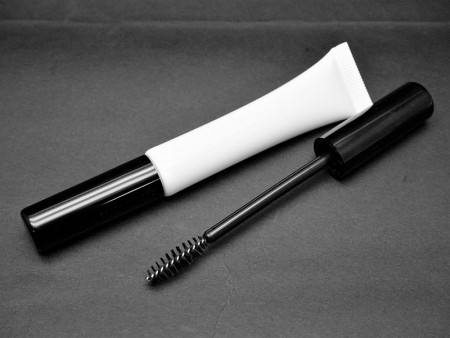 Tubo flexible con tapa de máscara o pincel de brillo de labios - 168A Tubo flexible + tapa de cepillo de máscara