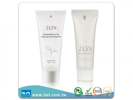 Matte Transparent Skincare Tube with 2 Colors Printing