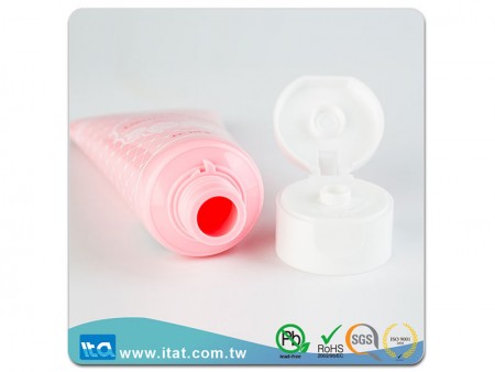 Oriented flip cap only for Dia. 40 skincare tube.