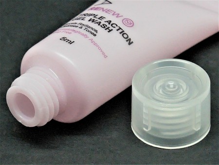 Small volume cosmetic tube.
