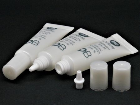 Boquilla con tapa de rosca para tubo de gel para cicatrices de 15 ml - Boquilla + Tapa de rosca para tubo de gel para cicatrices de 15 ml