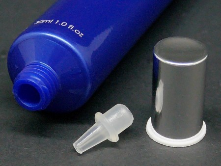 Aluminum Screw Cap for luxury cosmetic tube