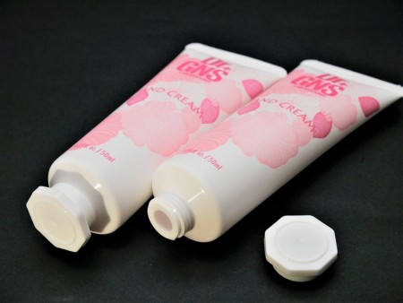 Octagonal Screw Cap for 50ml hand cream plastic tube
