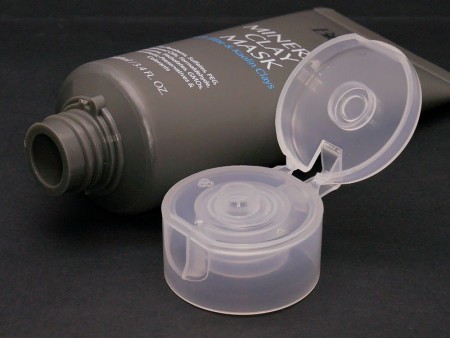 Oriented Flip Top Cap for clay mask tube packaging