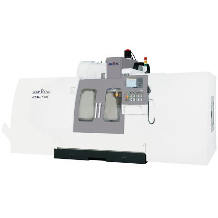 Máquina de fresado tipo cama CNC con protección completa - Máquina fresadora vertical CNC GSM-1500LF con protección completa