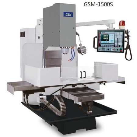 CNC Frézovací stroj s polohovacím stolem a částečnou ochranou - GSM-1500S