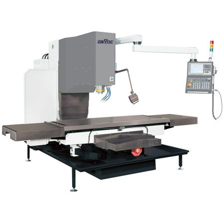 CNC Yatak Tipi Yarı Korumalı Freze Makinesi - GSM-1510S CNC Dikey Freze Makinesi