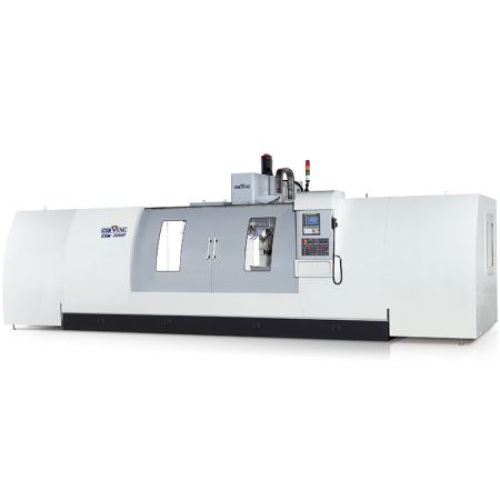 Máquina de fresado tipo cama CNC con protección completa - GSM-1700F Máquina de fresado vertical CNC con protección completa
