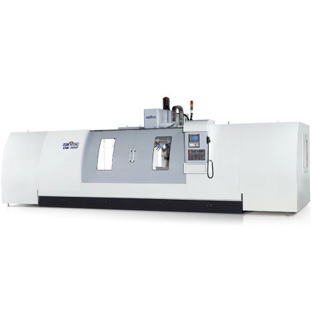 آلة تفريز نوع سرير CNC بحراسة كاملة - GSM-2000F CNC Vertical Milling Machine Full-guarding