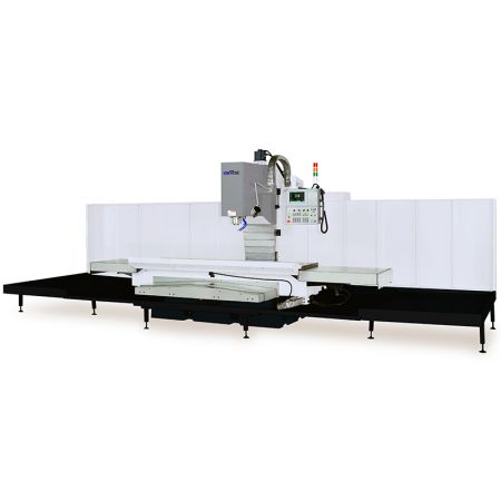 CNC Bed Type Semi-guarding Milling Machine