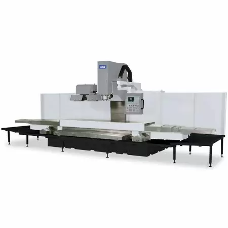 آلة تفريز نوع سرير CNC نصف الحراسة - GSM-3000S