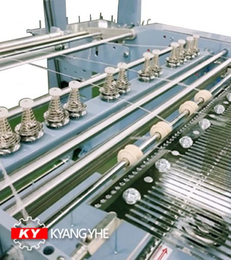 平編み機 - KYフェイスマスクイヤーループコード編み機 平編み機 - KYフェイスマスクイヤーループコード編み機