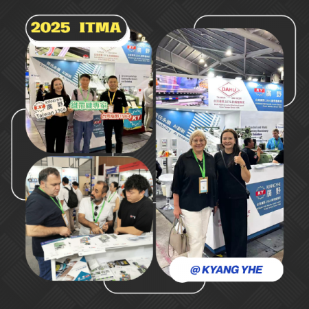 Itma Rasmi 2025年ITMA ASIA & CITME シンガポールで | 高効率の繊維機械、短納期 - Kyang Yhe (KY)