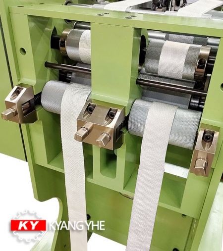 Máy dệt khung kim điện tử mới - Phụ kiện máy dệt kim KY cho trục lấy sản phẩm.