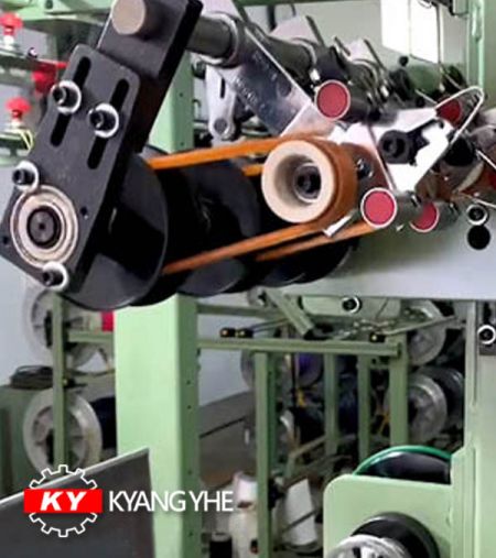 Нова вузька тканинна жаккардова варстатна машина - KY Запасні частини для джаккардного ткацького станка для вузької тканини - привід живильного механізму.