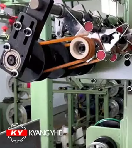 Nouvelle machine à tisser jacquard pour rubans étroits - KY Pièces de rechange pour métier à tisser Jacquard pour ensemble d'entraînement du chargeur.