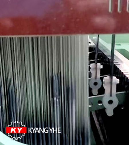 Нова вузька тканинна жаккардова варстатна машина - KY Запасні частини для джаккардного ткацького станка для вузької тканини - механізм підживлення.